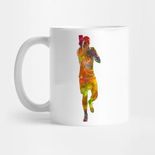 Soccer referee in watercolor Mug